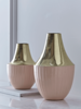 Brass & Blush Vase - Large
