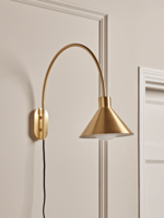 Brass Cone Wall light