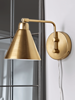 Brass Wall Light