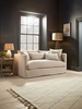 Colmar Two Seater Sofa – Ivory Herringbone