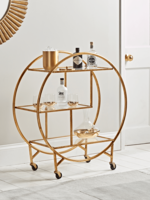 Deco Cocktail Trolley