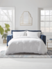 Deco Three Seater Sofa Bed - Mid Blue Velvet
