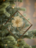 Dried Flower Frame Bauble - Square