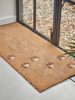 Embossed Paw Print Doormat - Double
