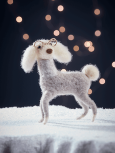 Felt Poodle