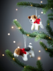 Felted Hanging Fox Terrier