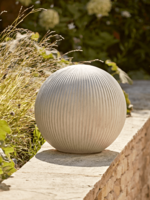 Fluted Decorative Sphere - Small