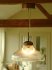Fluted Glass Pendant Light