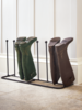 Four Pair Metal Boot Rack