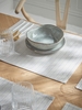 Four Striped Placemats