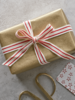 French Stripe Ribbon - Red