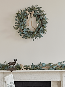 Frosted Eucalyptus Mix Wreath