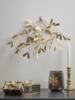 Gold Metal Mistletoe Bunch