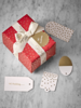 Gold Mini Stars Gift Tags