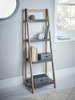 Grey Topped Shelf Unit