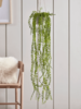 Hanging Potted Faux String of Pearls