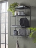 Industrial Style Iron Wall Unit - Medium