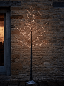 Magical Light Up Snow Tipped Tree - 2.2M