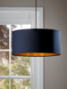 Navy & Brass Shade