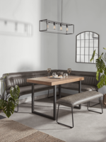 NEW Alden Low Bench - Grey