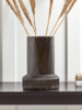 NEW Black Fluted Column Vase