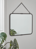 NEW Black Hanging Mirror