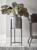 NEW Black Industrial Standing Planter - Large