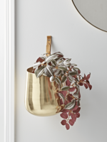 NEW Brass Hanging Planter