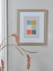 NEW Colourblock Framed Print - Squares