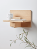 NEW Compact Oak Open Shelf