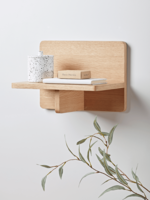 NEW Compact Oak Open Shelf