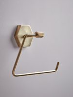 NEW Deco Toilet Roll Holder - Brass