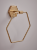 NEW Deco Towel Ring - Brass