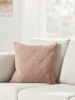 NEW Diamond Velvet Cushion - Soft Blush