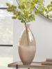 NEW Dipped Frosted Glass Vase