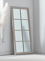 NEW Distressed Rectangle Window Mirror