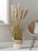 NEW Faux Potted Pampas Grass