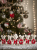 NEW Felt Ho Ho Ho Mice