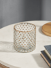 NEW Golden Spotted Tealight Holder