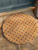 NEW Grey Dotty Circle Doormat