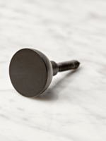 NEW Large Tapered Knob - Matte Black