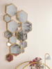 NEW Layered Hexagon Mirror