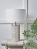 NEW Limewashed Wooden Table Lamp