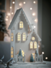 NEW Lit White Decorative House