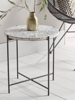 NEW Monochrome Terrazzo Side Table
