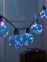 NEW Multi Colour Globe String Lights