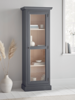 NEW Petite Display Cabinet - Grey & Blush