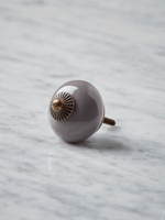NEW Porcelain & Brass Knob