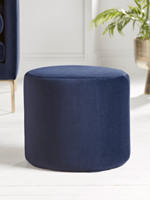 NEW Rene Pouffe - Navy