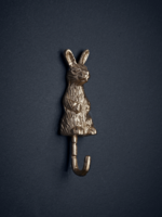 NEW Solid Brass Woodland Rabbit Hook